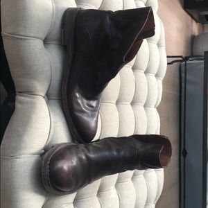 Ankle zip Frye boots